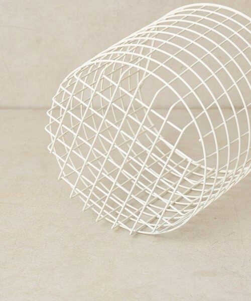 BIRTHDAY BAR（バースデイバー）の「【SAHIR サヒール】Wire basket Lサイズ（インテリア雑貨・レディース・ホワイト/グリーン系その他2・LARGE）」の3枚目の写真