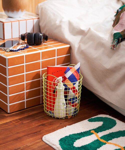 BIRTHDAY BAR（バースデイバー）の「【SAHIR サヒール】Wire basket Lサイズ（インテリア雑貨・レディース・ホワイト/グリーン系その他2・LARGE）」の21枚目の写真