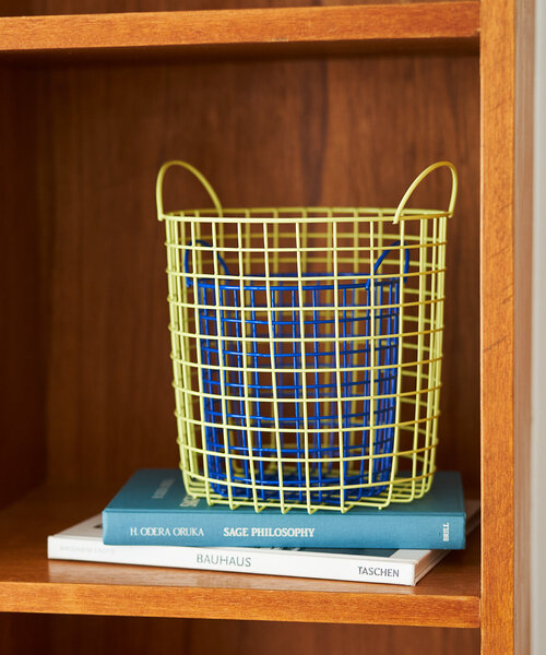 BIRTHDAY BAR（バースデイバー）の「【SAHIR サヒール】Wire basket Lサイズ（インテリア雑貨・レディース・ホワイト/グリーン系その他2・LARGE）」の20枚目の写真