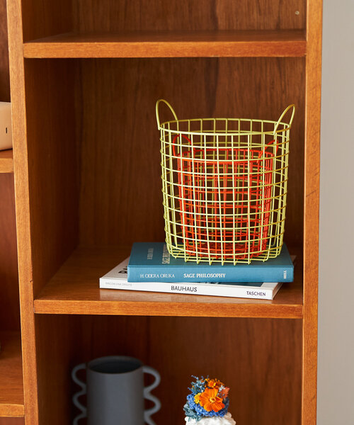 BIRTHDAY BAR（バースデイバー）の「【SAHIR サヒール】Wire basket Lサイズ（インテリア雑貨・レディース・ホワイト/グリーン系その他2・LARGE）」の19枚目の写真