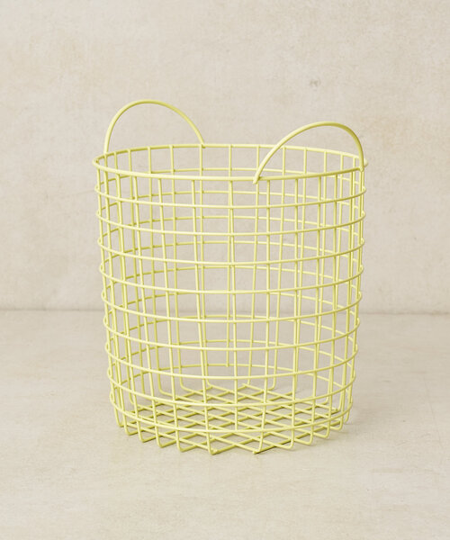 BIRTHDAY BAR（バースデイバー）の「【SAHIR サヒール】Wire basket Lサイズ（インテリア雑貨・レディース・ホワイト/グリーン系その他2・LARGE）」の13枚目の写真