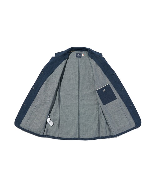 Levi's(リーバイス)の「Levi's/リーバイス BLUETAB(TM) CHORE ブレザージャケット ダークインディゴ(デニムジャケット・メンズ・インディゴブルー・S/M/L/XL)」の7枚目の写真