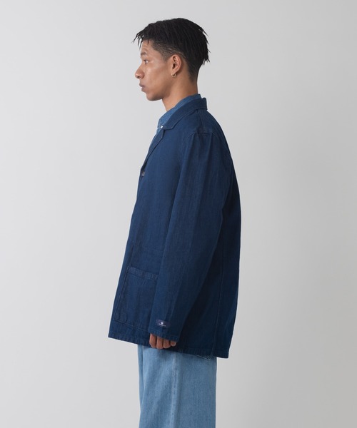 Levi's(リーバイス)の「Levi's/リーバイス BLUETAB(TM) CHORE ブレザージャケット ダークインディゴ(デニムジャケット・メンズ・インディゴブルー・S/M/L/XL)」の9枚目の写真