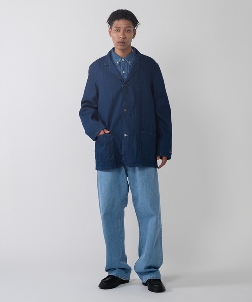 Levi's ダークブルー デニムジャケット Levi's（リーバイス）の「WLTRD ADJUST TRKR TWILIGHT POPPY