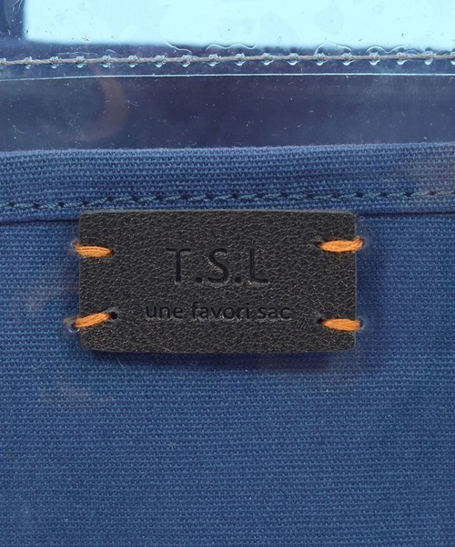 T・S・L(ティーエスエル)の「ビニールキャンバスコンビトートバッグ(トートバッグ・レディース・ブラック/ブルー/ホワイト・FREE)」の20枚目の写真