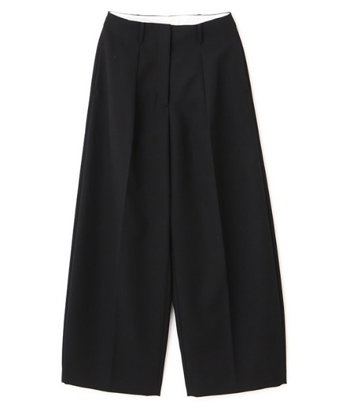 ETRE TOKYO(エトレトウキョウ)の「SANTEセンタークリースセミワイドパンツ(その他パンツ・レディース・グレー/ブラック・S/M)」の15枚目の写真