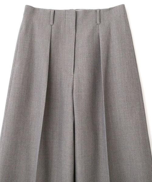 ETRE TOKYO(エトレトウキョウ)の「SANTEセンタークリースセミワイドパンツ(その他パンツ・レディース・グレー/ブラック・S/M)」の18枚目の写真