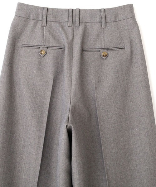 ETRE TOKYO(エトレトウキョウ)の「SANTEセンタークリースセミワイドパンツ(その他パンツ・レディース・グレー/ブラック・S/M)」の19枚目の写真