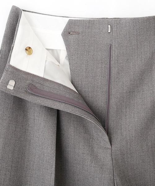 ETRE TOKYO(エトレトウキョウ)の「SANTEセンタークリースセミワイドパンツ(その他パンツ・レディース・グレー/ブラック・S/M)」の20枚目の写真