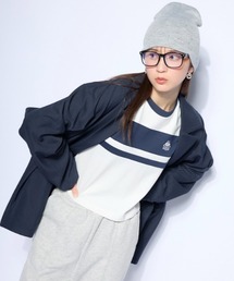 カラーブロック切替Tシャツ
