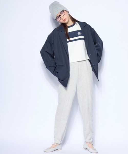 Kappa(カッパ)の「カラーブロック切替Tシャツ(Tシャツ/カットソー・レディース・ブラック/ホワイト・MEDIUM/LARGE/X-LARGE)」の5枚目の写真