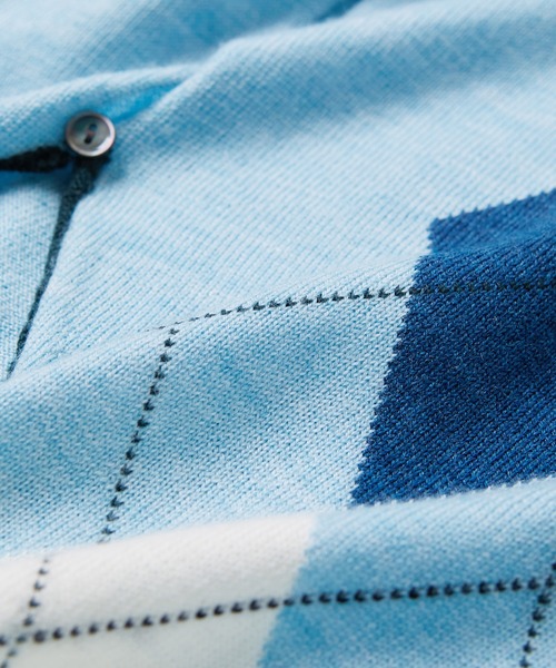 ニット セーター アーガイルニットカーディガン / Argyle Knit Cardigan レディース IRENE ニット セーター アーガイルニットカーディガン / Argyle
