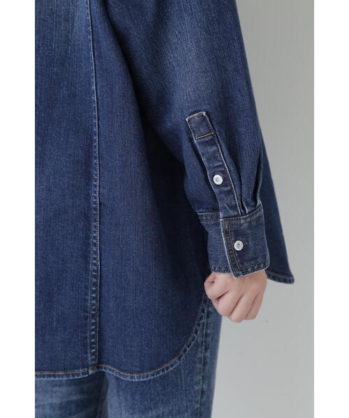 【美品】Healthy Denim ヘルシーデニム オーバーサイズ デニムシャツ Healthy denim / ヘルシーデニム】Almond / デニムシャツ