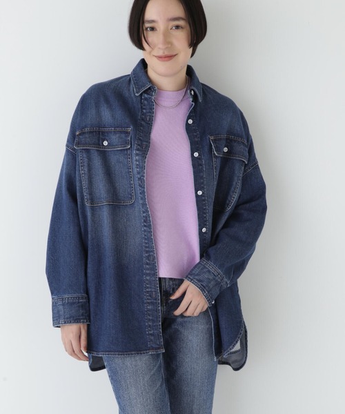セール】【Healthy DENIMコラボ】オーバーシャツ（シャツ