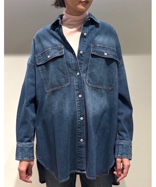 セール】【Healthy DENIMコラボ】オーバーシャツ（シャツ/ブラウス