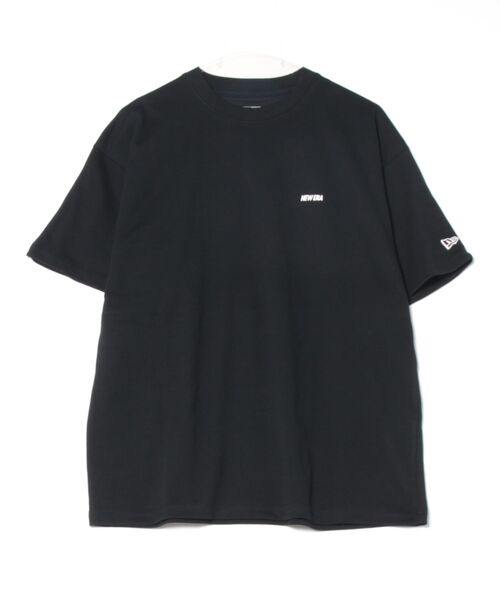 NEW ERA（ニューエラ）の「NEW ERA/ニューエラ 半袖Tシャツ バックプリント ドロップショルダー 吸水速乾 14410160/14410161（Tシャツ/カットソー・メンズ・ブラック/ホワイト・M/L/XL/XXL）」の13枚目の写真