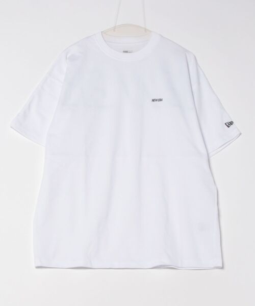 NEW ERA（ニューエラ）の「NEW ERA/ニューエラ 半袖Tシャツ バックプリント ドロップショルダー 吸水速乾 14410160/14410161（Tシャツ/カットソー・メンズ・ブラック/ホワイト・M/L/XL/XXL）」の12枚目の写真