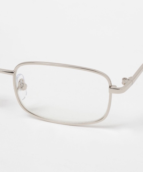 FOREVER 21（フォーエバー トゥエンティーワン）の「メタルフレームスクエアメガネ（メガネ・レディース・その他・FREE）」の5枚目の写真