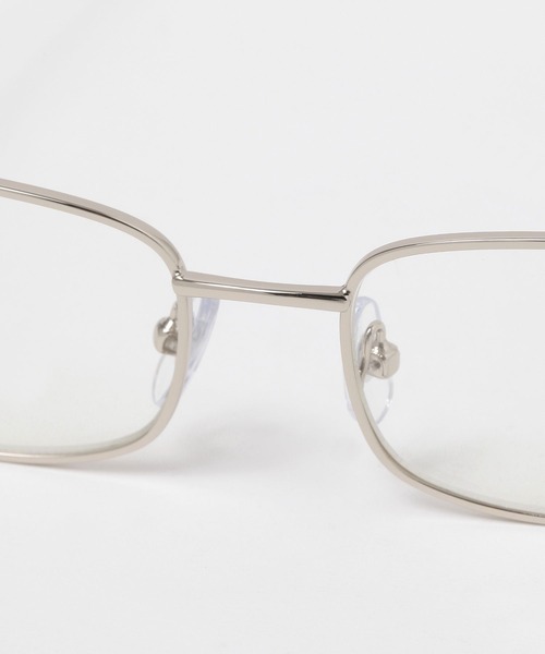 FOREVER 21（フォーエバー トゥエンティーワン）の「メタルフレームスクエアメガネ（メガネ・レディース・その他・FREE）」の6枚目の写真