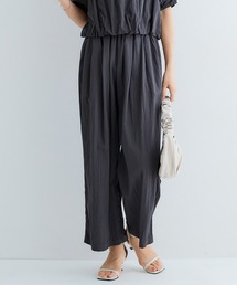 Petitjo | 小さいサイズ　ワッシャーギャザーワイドパンツ　低身長さん・小柄女性(その他パンツ)