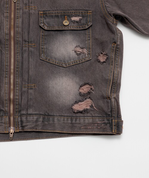 McGREGOR（マックレガー）の「McGREGOR MODERN/マックレガーモダン トラッカージップブルゾン（ブルゾン・メンズ・ブルー/ブラウン/ダークブラウン・MEDIUM/LARGE）」の22枚目の写真