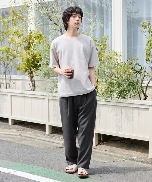 coen(コーエン)の「リネンライクイージーパンツ(その他パンツ・メンズ・ダークグレー/ナチュラル/ブラウン/コバルトブルー・S/M/L/XL)」の6枚目の写真