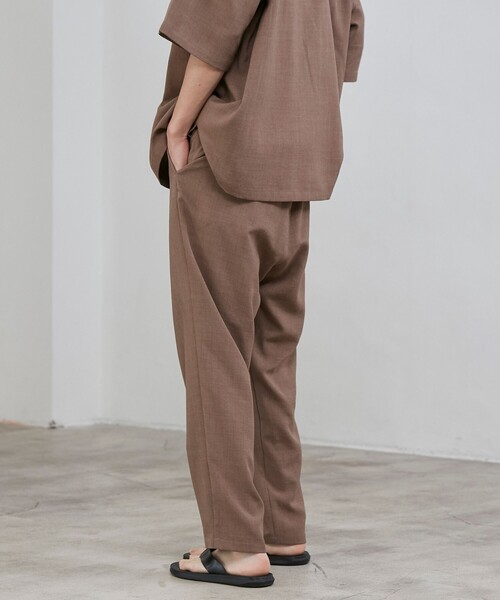 coen(コーエン)の「リネンライクイージーパンツ(その他パンツ・メンズ・ダークグレー/ナチュラル/ブラウン/コバルトブルー・S/M/L/XL)」の13枚目の写真