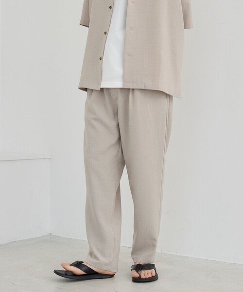 coen(コーエン)の「リネンライクイージーパンツ(その他パンツ・メンズ・ダークグレー/ナチュラル/ブラウン/コバルトブルー・S/M/L/XL)」の15枚目の写真