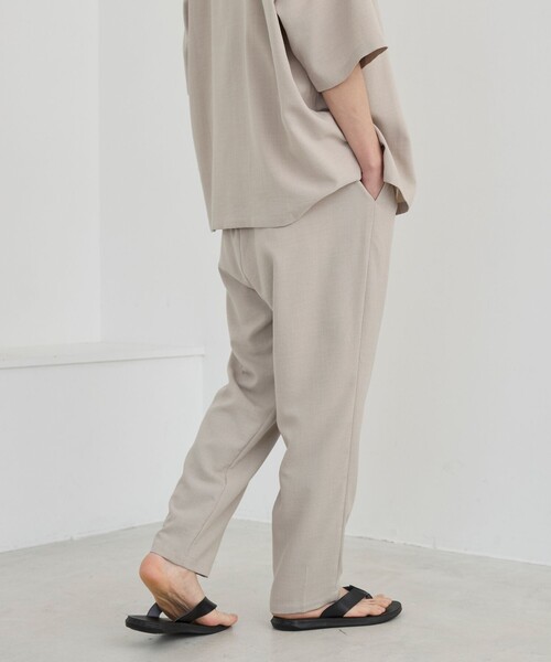 coen(コーエン)の「リネンライクイージーパンツ(その他パンツ・メンズ・ダークグレー/ナチュラル/ブラウン/コバルトブルー・S/M/L/XL)」の17枚目の写真