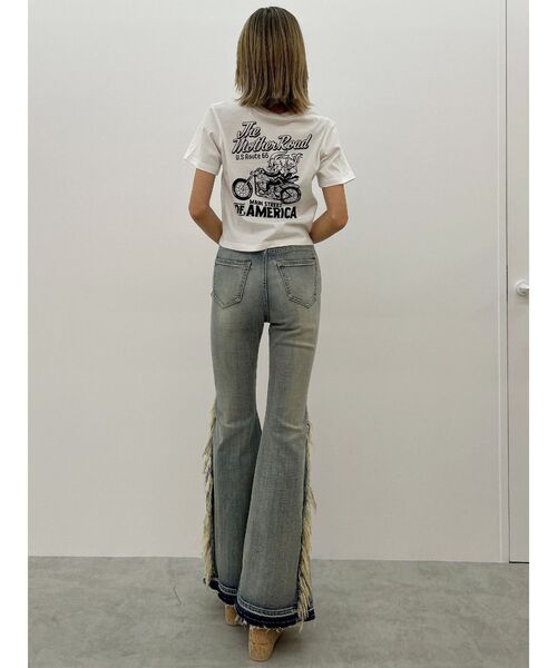 ★ JEANS★ 25SS ウィメンズ フレアシェイプデニム AZUL DENIM/フレアデニム[品番：AZLW0021878]｜AZUL BY MOUSSY