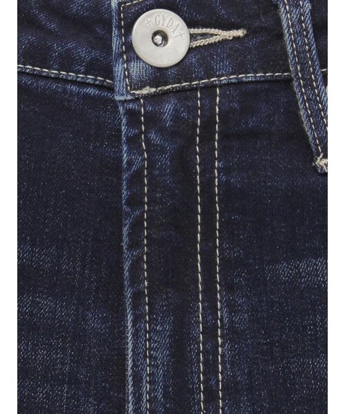 GYDA（ジェイダ）の「ハイウエストSIDEフリンジフレアデニムパンツ（デニムパンツ・レディース・インディゴブルー/ライトブルー・MEDIUM/SMALL）」の20枚目の写真