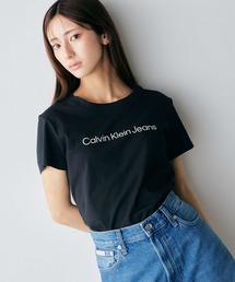 クロップドショートスリーブリブTシャツ（Tシャツ/カットソー