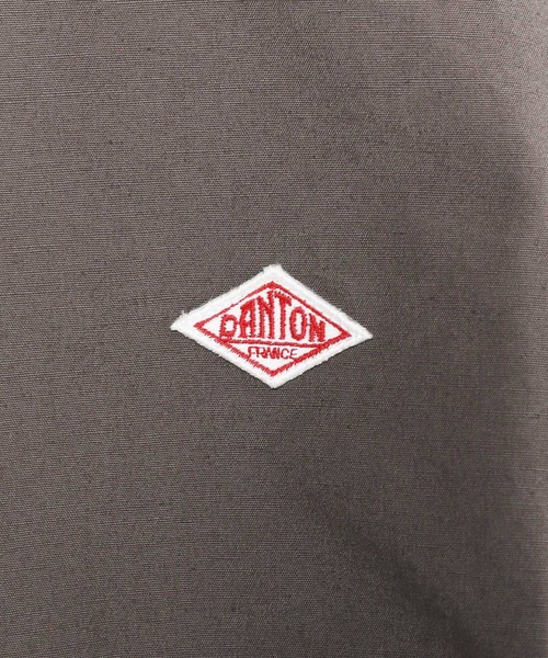 DANTON（ダントン）の「【DANTON(ダントン)】ノーカラージャケット（ノーカラージャケット・レディース・チャコール/ベージュ・MEDIUM）」の12枚目の写真