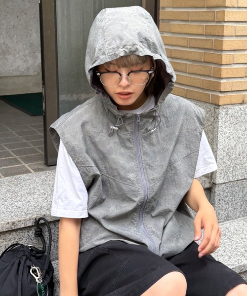 CIAOPANIC TYPY（チャオパニックティピー）の「【UNISEX】総柄フード