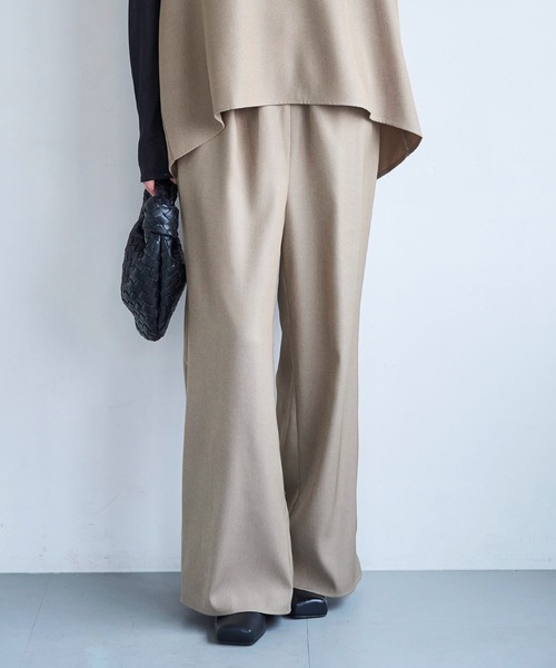 meilmada（メイルマダ）の「ツイルイージーパンツ（スラックス・レディース・ベージュ/ネイビー/グレー・FREE）」の17枚目の写真