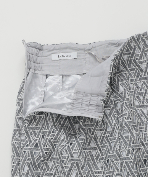 La TOTALITE（ラトータリテ）の「《追加3》【洗える】レースタイトスカート（スカート・レディース・スカイブルー/ライトグリーン・38/36/40）」の15枚目の写真