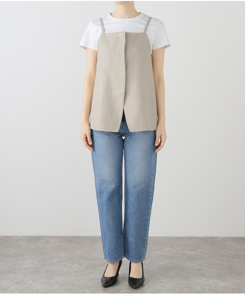plage linen nuance ベスト plage｜linen nuance ベスト | Rakuten Fashion(楽天