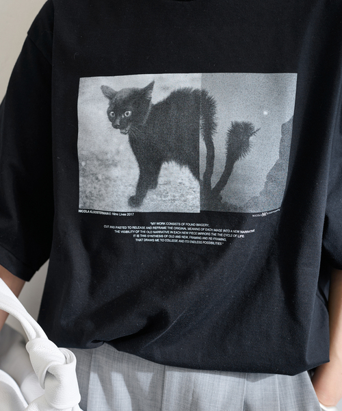 トップス JANE SMITH nicola kloosterman nine lives NICOLA KLOOSTERMAN NINE LIVES L/S T-SHIRT – JOHN MASON SMITH