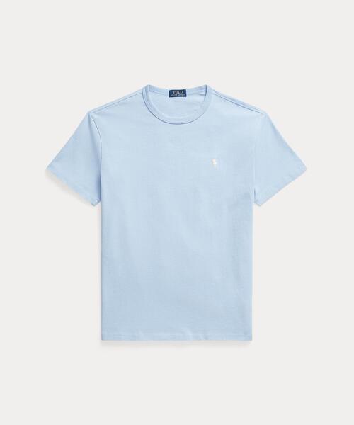 POLO RALPH LAUREN(ポロ ラルフ ローレン)の「クラシック フィット ジャージー クルーネック Tシャツ(Tシャツ/カットソー・メンズ・ブルー・L/M/S/XL/XXL/XS)」の1枚目の写真