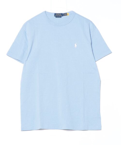 POLO RALPH LAUREN(ポロ ラルフ ローレン)の「クラシック フィット ジャージー クルーネック Tシャツ(Tシャツ/カットソー・メンズ・ブルー・L/M/S/XL/XXL/XS)」の3枚目の写真