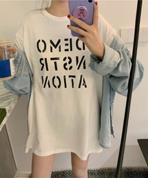 LETee（レティー）の「ロゴプリントティーシャツ（Tシャツ/カットソー）」