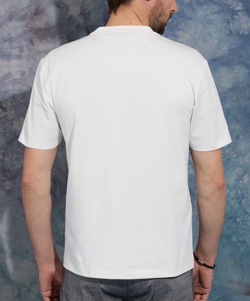 HIDEAWAYS NICOLE(ハイダウェイニコル)の「アラカルトグラフィックプリント半袖Tシャツ(Tシャツ/カットソー・メンズ・ホワイト系その他2/ホワイト系その他/ホワイト系その他3・MEDIUM/LARGE/X-LARGE)」の9枚目の写真
