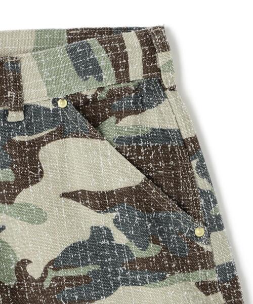 WHITELAND/ホワイトランド/CAMO DOUBLE KNEE SHORT PANTS（その他