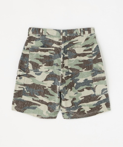 パンツ MADWITCH camouflage half pants WHITELAND/ホワイトランド/CAMO DOUBLE KNEE SHORT PANTS