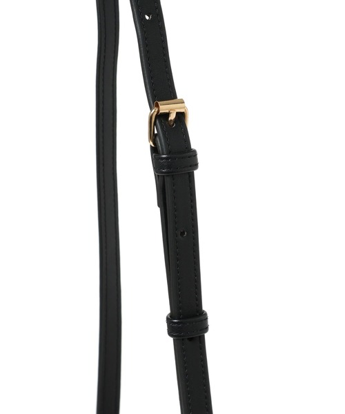 BAYFLOW(ベイフロー)の「かごめ編みコンビバケツショルダー(ショルダーバッグ・レディース・ブラウン/ブラック・FREE)」の12枚目の写真