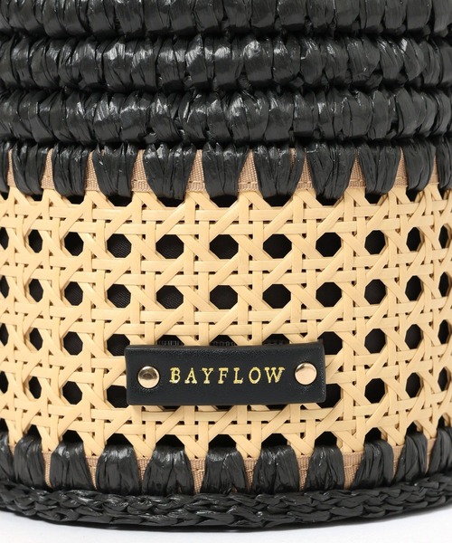 BAYFLOW(ベイフロー)の「かごめ編みコンビバケツショルダー(ショルダーバッグ・レディース・ブラウン/ブラック・FREE)」の18枚目の写真