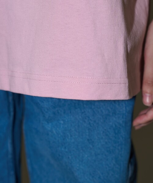 PUBLUX(パブリュクス)の「PUBLUX/パブリュクス フレンチブルドッグ アニマル プリントTシャツ 限定展開(Tシャツ/カットソー・レディース・チャコールグレー/オフホワイト/ピンク・MEDIUM/LARGE/SMALL)」の15枚目の写真