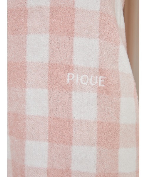 gelato pique（ジェラートピケ）の「チェックジャガードワンピース