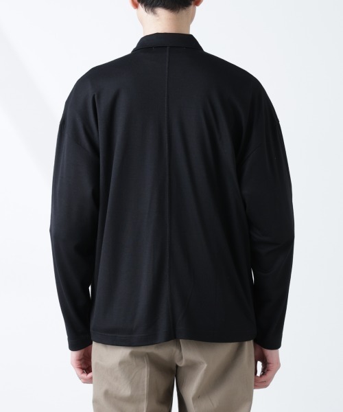 NANO universe(ナノユニバース)の「「ALL-DAYS COMFORT 100% WOOL」 シャツカーディガン(カーディガン/ボレロ・メンズ・レッド/ブラック・L/M)」の18枚目の写真