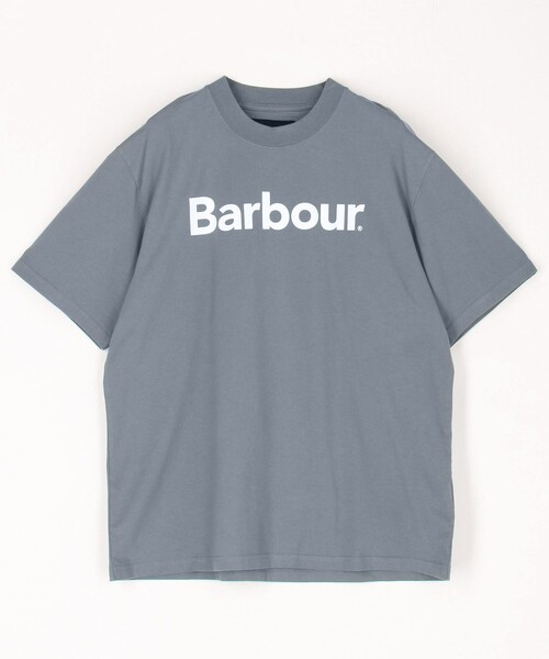 Barbour（バブアー）の「Barbour/バブアー PENSFORD OS FIT T-SHIRT（Tシャツ/カットソー・メンズ・ホワイト/グリーン/サックスブルー/ピンク・40/42/38）」の3枚目の写真